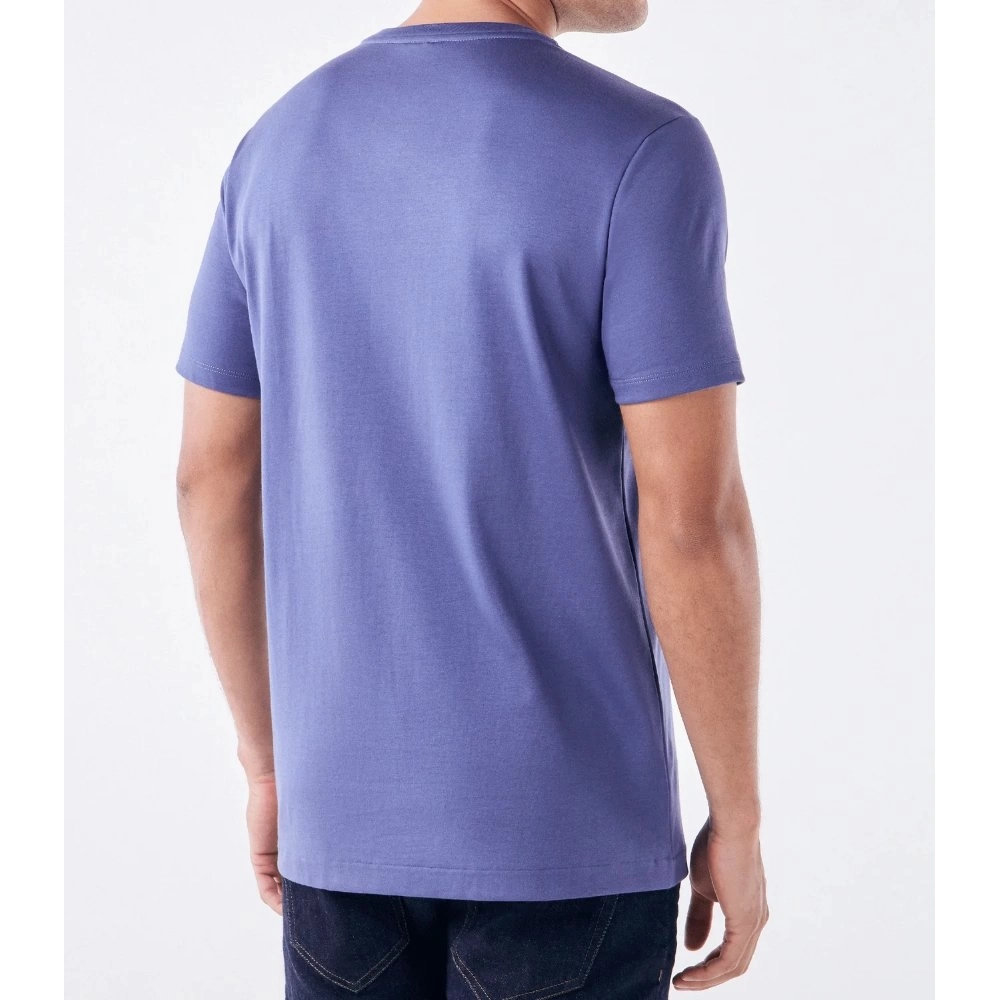 Camiseta Pima Interloque Gola Cruzada