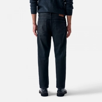 CALCA JEANS TAPERED BLACK