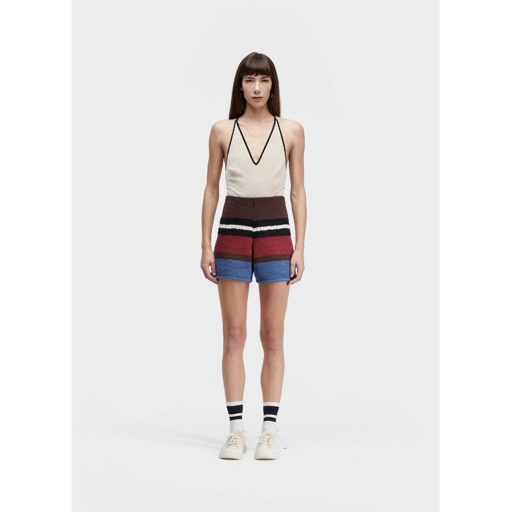 SHORT TRICOT CABINET STRIPES