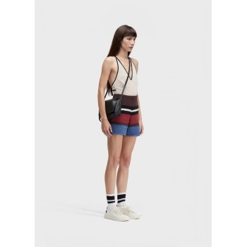 SHORT TRICOT CABINET STRIPES