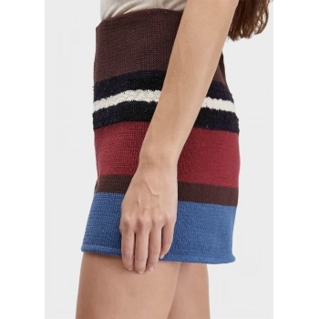 SHORT TRICOT CABINET STRIPES