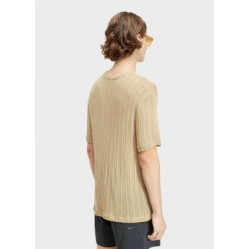 T-SHIRT CANELADO TEXTURE MC