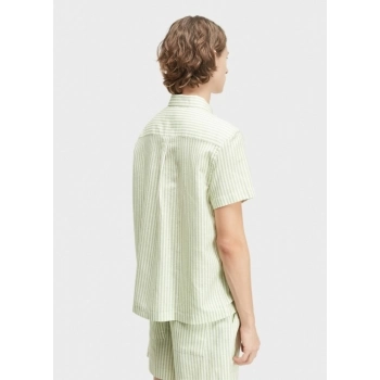 CAMISA BRIEF VINTAGE STRIPES LINEN MC