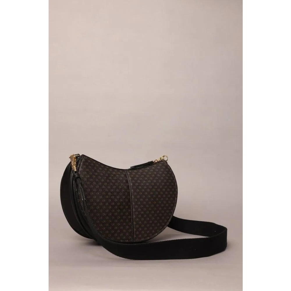 BOLSA CK CROSSBODY ARREDONDADA MONOGRAMA
