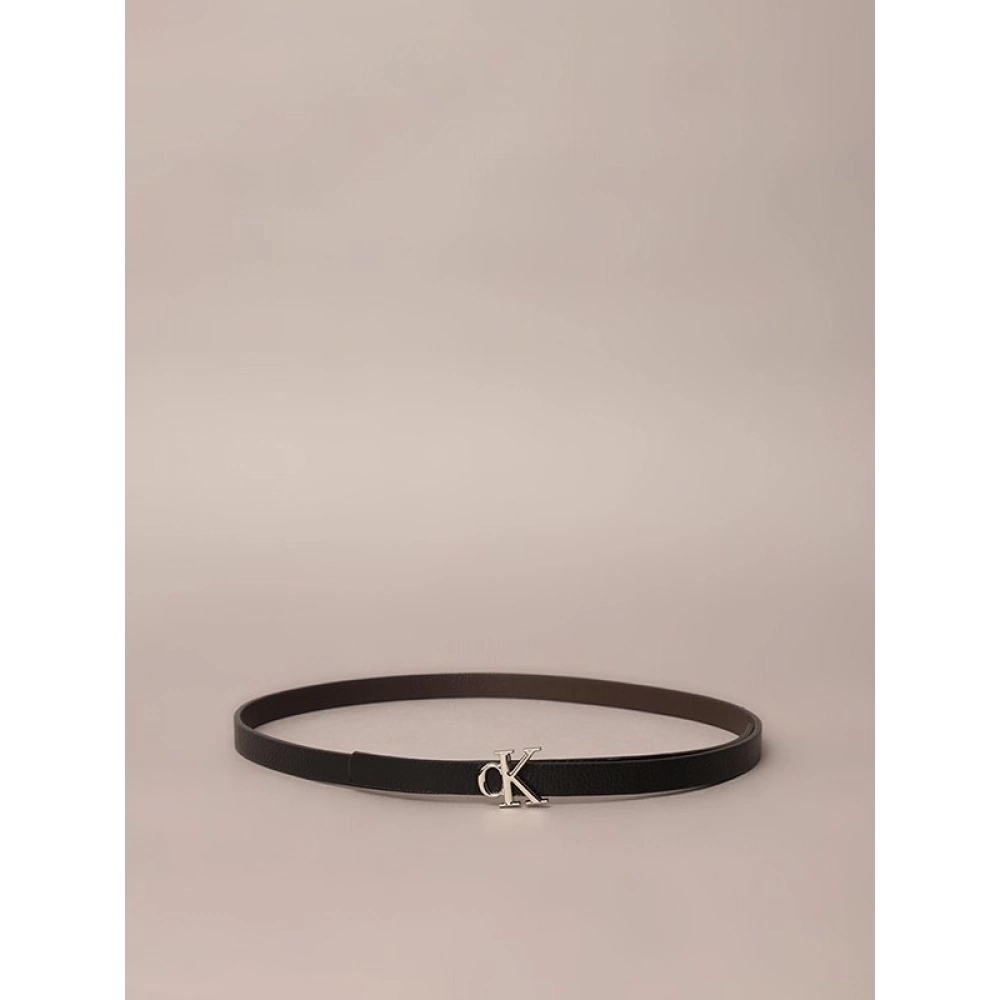 CINTO FINO CKJ DOUBLE FACE FIVELA