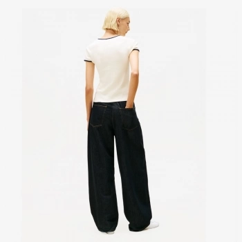 VERSITY SLIM RINGER TEE