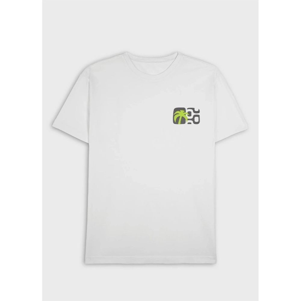 T-SHIRT STONE SEASIDE VIEW MC