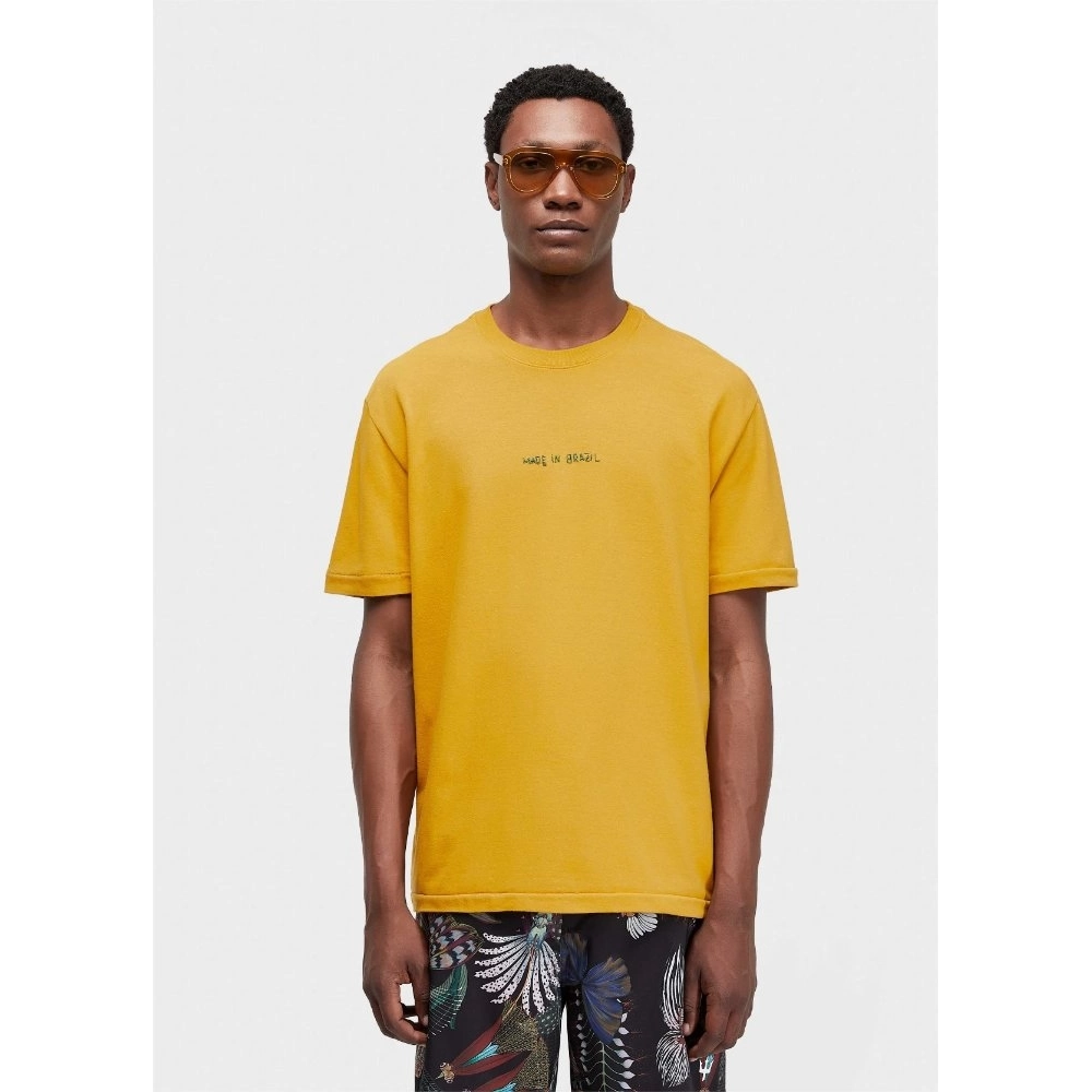 T SHIRT MADE IN BRAZIL BORDADO MC